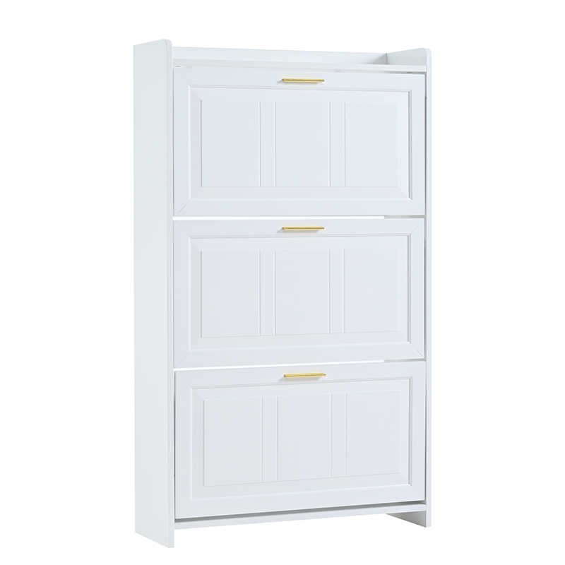 Weißer Schuhschrank