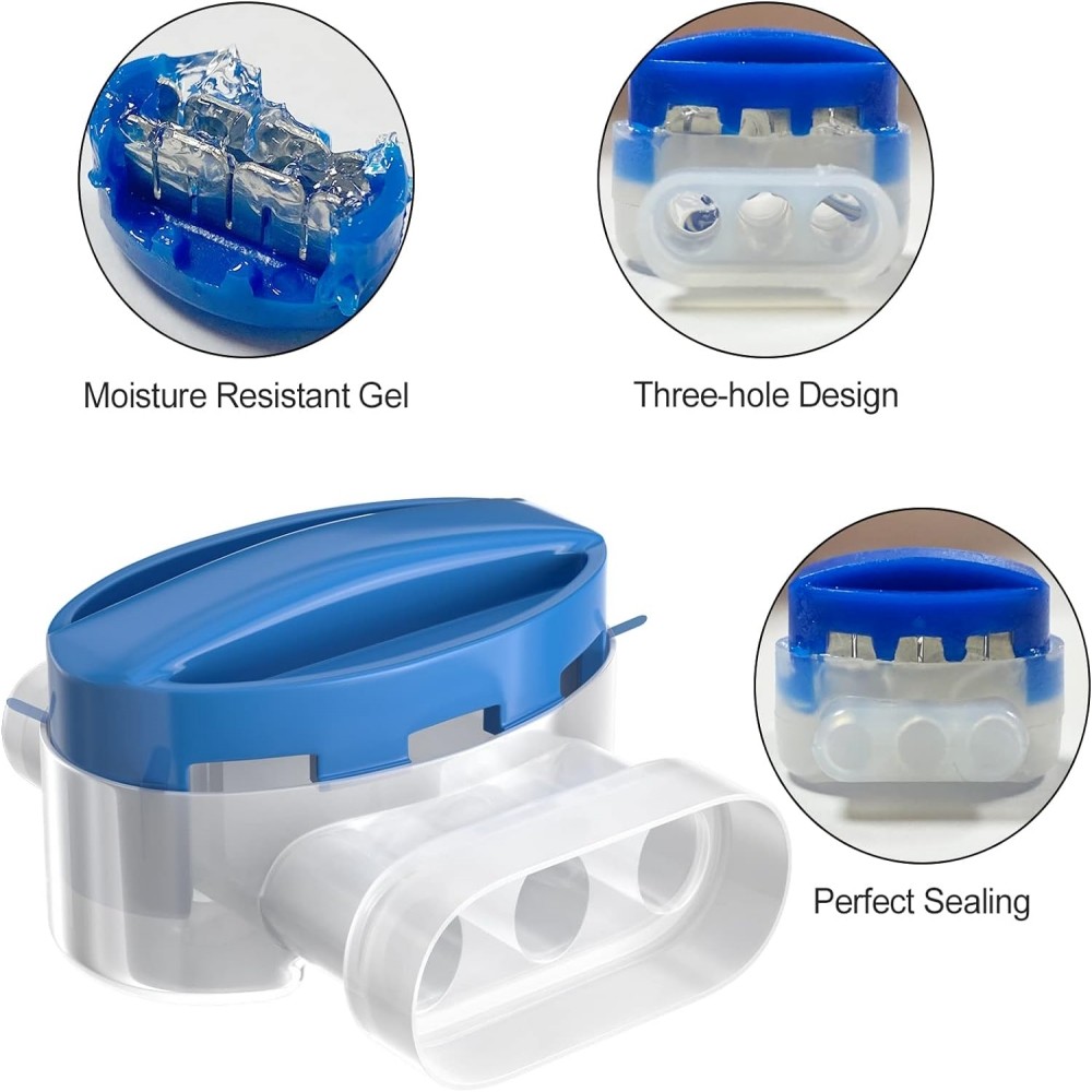 20 PCS Connecteurs De Câble Remplis Des Résines, Raccord De Câble