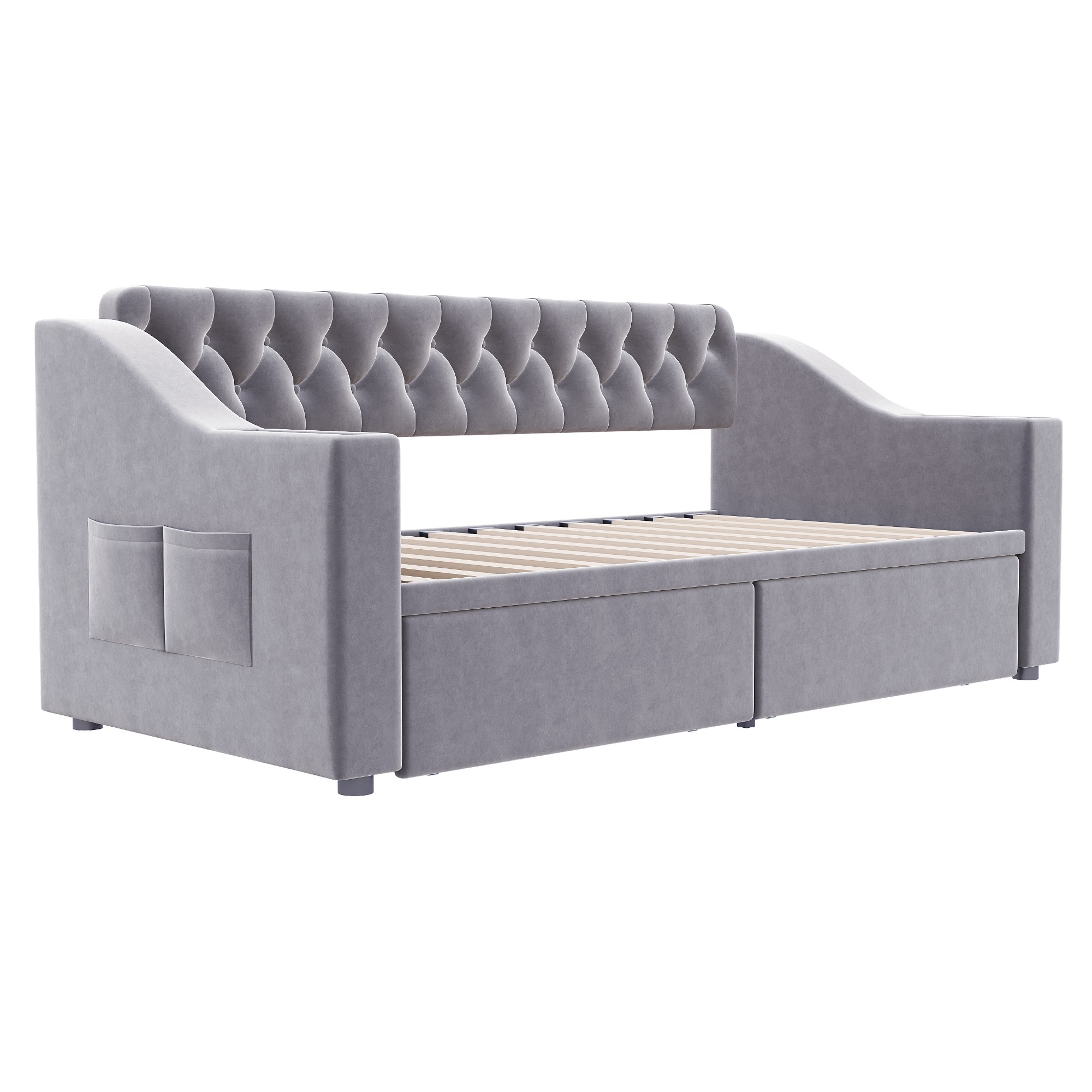 Accoudoirs avec rangements et ports