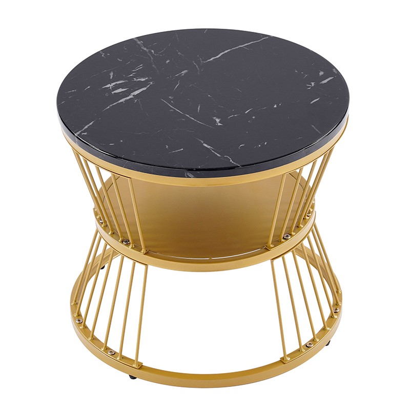 Tables basses gigognes - ambiance et finition