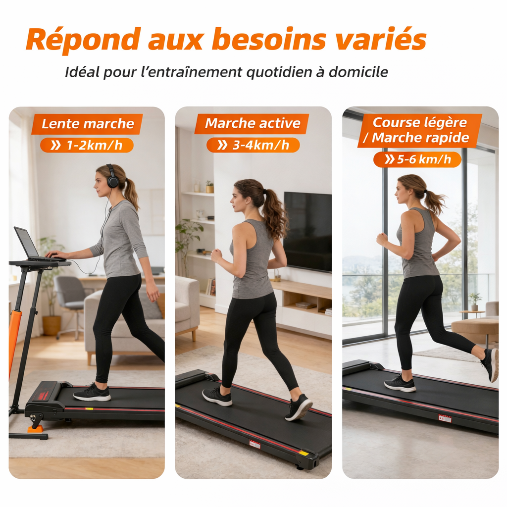 Walking Pad compact pour la maison