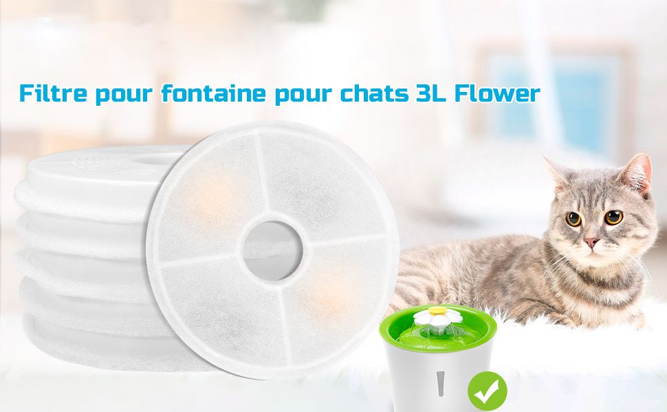 Filter für Fontäne à Chat