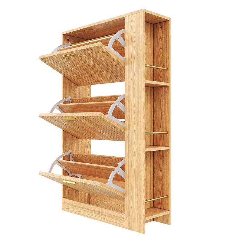 Meuble à chaussures dans l'entrée