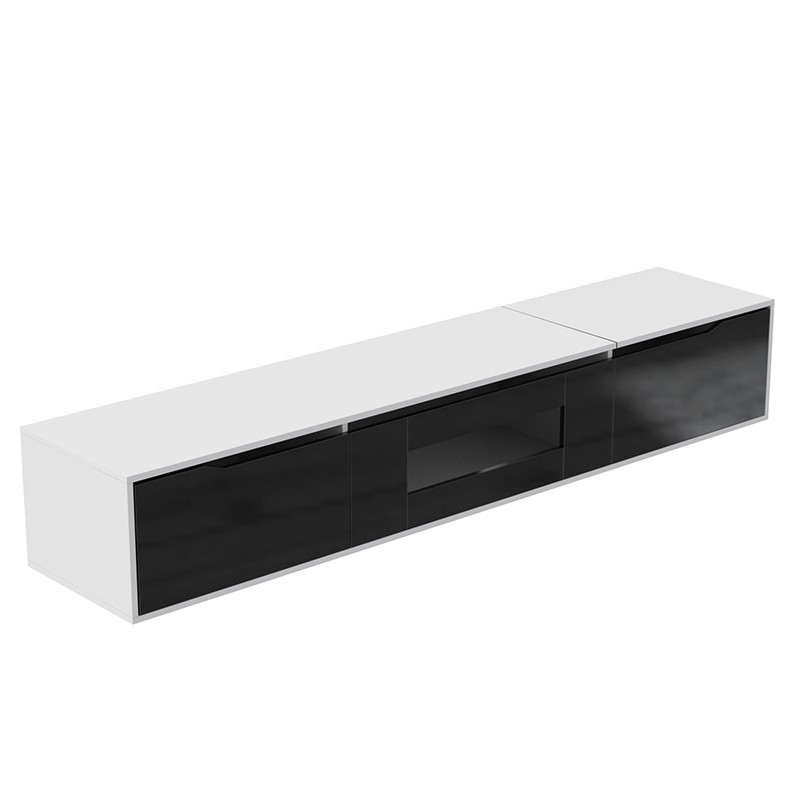Éclairage LED multicolore meuble TV