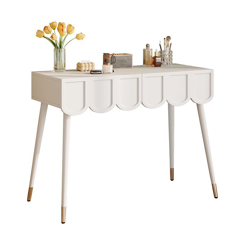 Coiffeuse blanche multifonction
