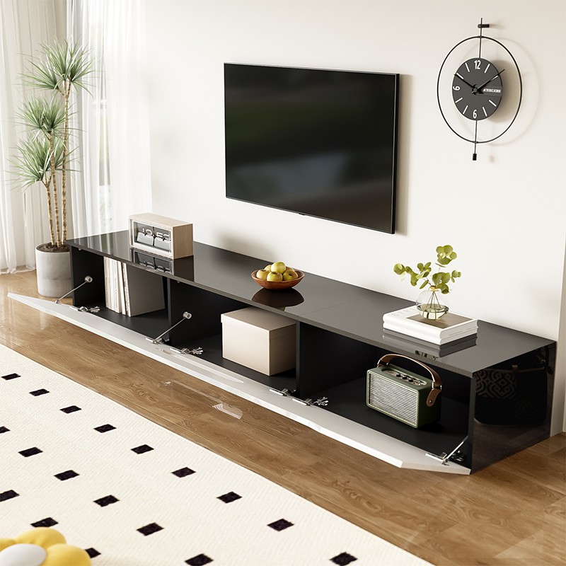 Meuble TV mural effet suspendu