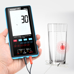 Multimètre Numérique MESTEK Testeur Electrique Digital Voltmètre Automatique 10000 Comptes TRMS Ampèremètre Ohmmètre Température CC/CA Tension Courant Capacité Résistance Diode Continuité Fréquence -Pas Cher Pro Bricoleur Magasin AAHKMJXYDAFdJAOAIMEbOAchX Ni0V6kW5l0kMox3xvg QUuqrfl8 IkcbMhb1ufo80=