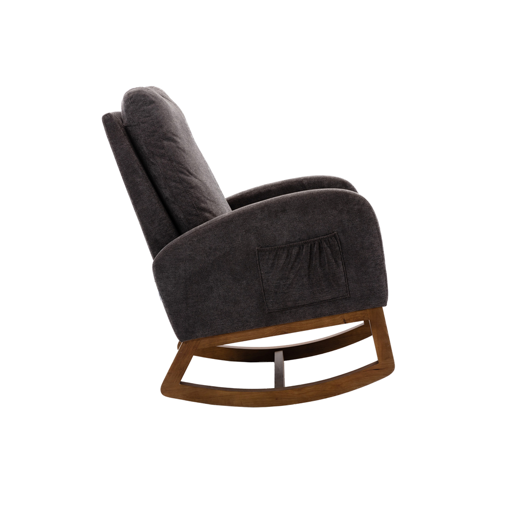 Fauteuil à Bascule Confort - Dossier Haut, Accoudoirs Rembourrés, Mousse Haute Densité, Pieds En Hévéa Massif, Lin Rocking Chair - Gris -VIDAXL || Songmics Soldes AAHKMJXYDAFdJAOAIMEbOAchX Ni0V6kW5l0kMox3xvg Uzvd4BKGgh9Ptvs6Eu3Gyk=