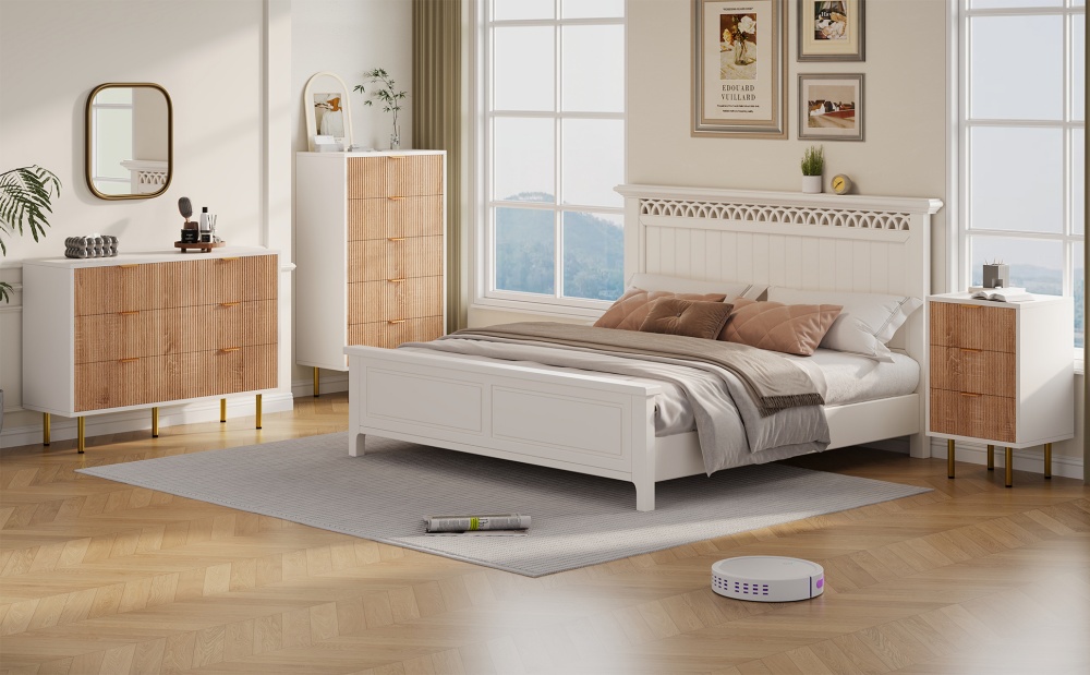 Comodino Con Stazione Di Ricarica USB E Prese, Cassettiera Notte Con Cassetto, Design Moderno Nero E Oro, Tavolino Da Letto Con Gambe In Metallo