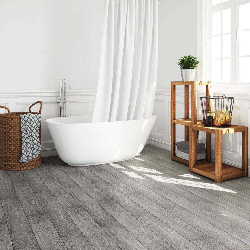 Carrelage vinyle autocollant imitation parquet