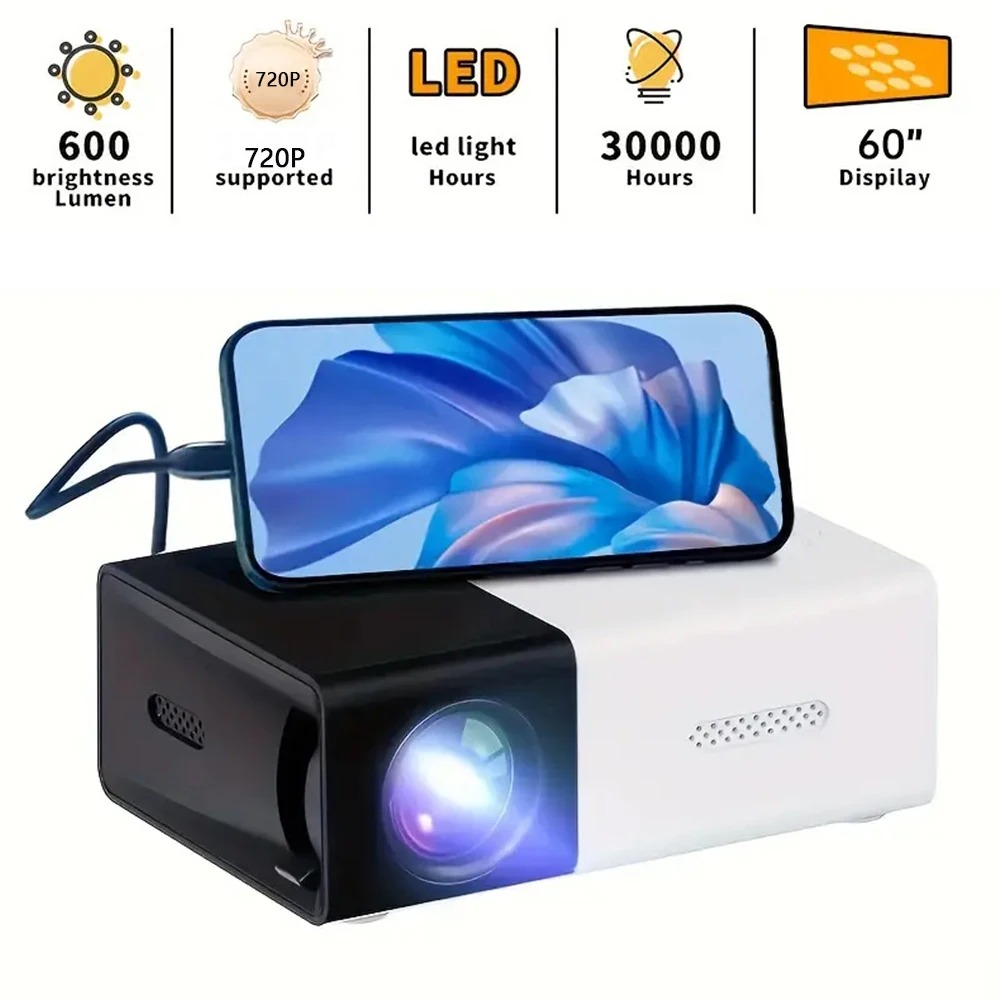 Projecteur de face avec objectif