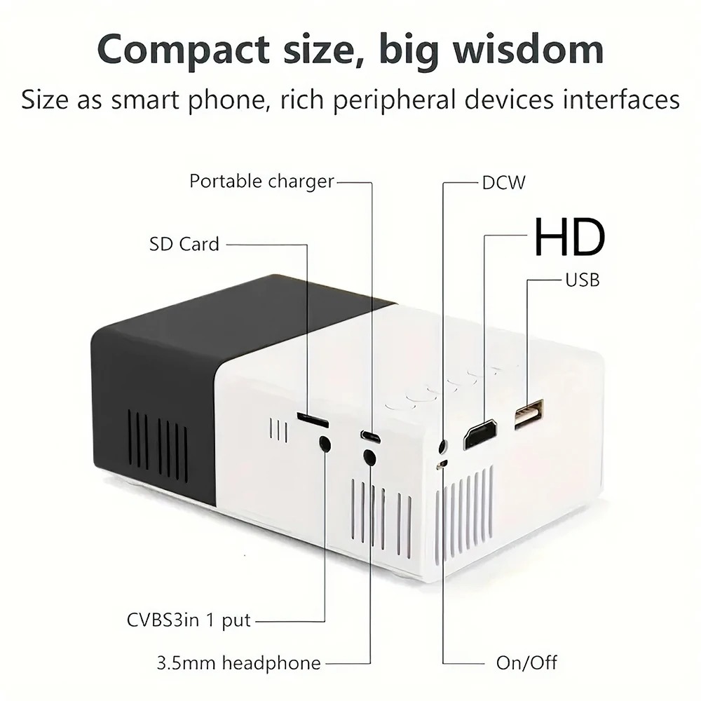 Projecteur vidéo multimédia avec télécommande