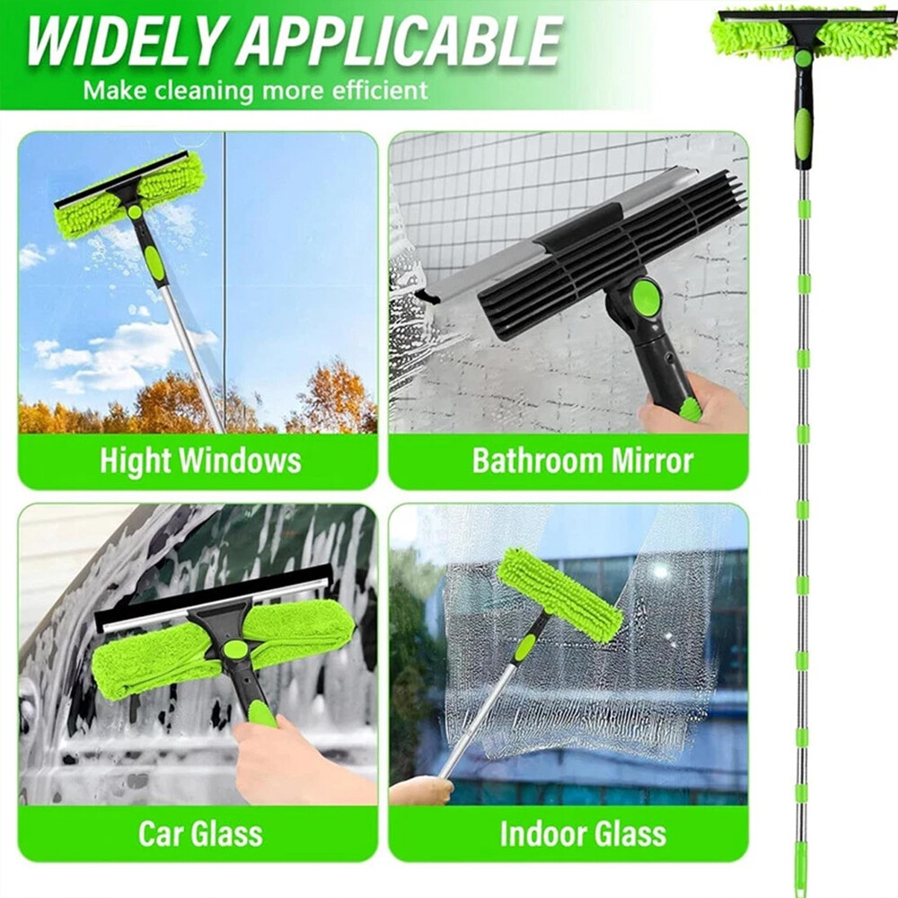 Kit nettoyage vitres télescopique 4,5m