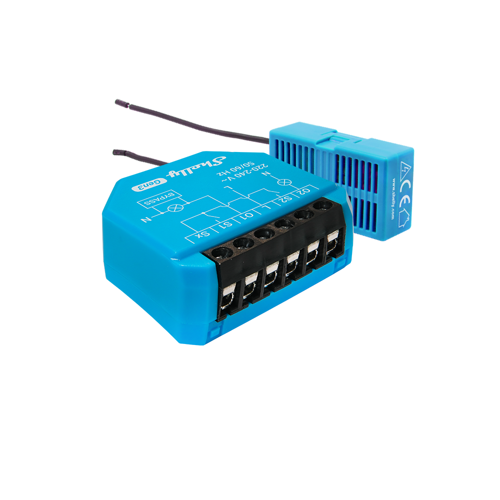 Shelly 2L Gen3 con bypass