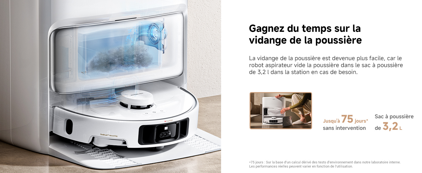 MOVA P50 Ultra Fonctionnalités