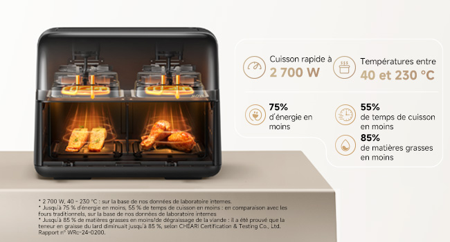 Cuisson 3D croustillante