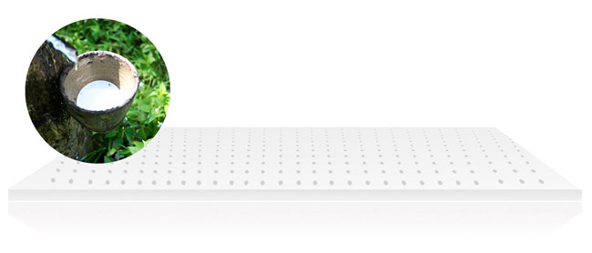 Topper in schiuma di lattice