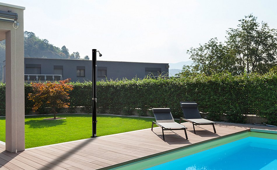 AREBOS Douche Solaire 20 Litres 221cm Avec Thermomètre Intégré Pommeau De Douche Rond Avec Douche De Pied Douche De Jardin Avec Raccord Pour Tuyau D'arrosage Technologie Snap-in Noir -Trait Piscine Soldes Magasin AAHKMJXYDAFdJAOAIMEbOAchYRuMdtVh5mmprswYJkh5RSZfJTLkvtWBbZECPtfw2JV1 CthlU89uD2d7jb