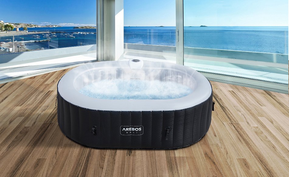 AREBOS Spa Gonflable Avec éclairage LED Gonflable Intérieur & Extérieur 190x120 Cm Ovale 2 Personnes -Hayward Aquaspa Boutique AAHKMJXYDAFdJAOAIMEbOAchYRuMdtVh5mmprswYJkh5Rdge76 john3CwTDU2Zq ah4z4bknoXEgNihfnmh1SoXy3sPulZlx2 vq7z EgvZtA==