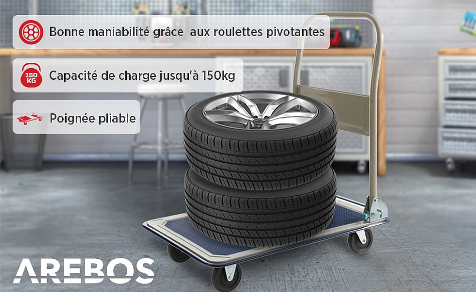 AREBOS Pliable Chariot à Plate-Forme Chariot De Transport Manuel 150 Kg Noir -Stanleyfaco Magasin AAHKMJXYDAFdJAOAIMEbOAchYRuMdtVh5mmprswYJkh5Rdge76 john3CwTDU2Zq ahlOCN5EXBj1UK5arEWbGT81bK75aQcjT98ADv YBBKjg==