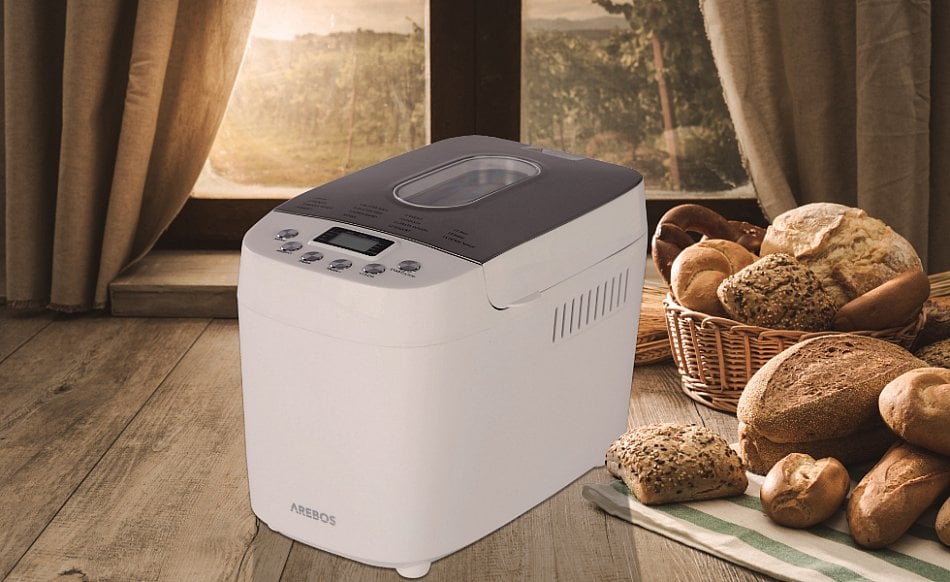 AREBOS Machine à Pain 1500g Pain De Pâte 15 Programmes 3 Vitesses Minuteur 850 W -Petit Électroménager AAHKMJXYDAFdJAOAIMEbOAchYRuMdtVh5mmprswYJkh5Rdge76 john3CwTDU2Zq