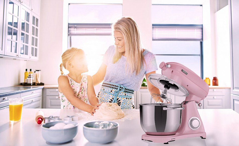 AREBOS Robot Pâtissier Professionnel 1800W Retro Rose Faible Bruit Robot De Cuisine Multifonction 6 Litres 6 Vitesses -Krups || DeLonghi Soldes AAHKMJXYDAFdJAOAIMEbOAchYRuMdtVh5mmprswYJkh5Rdge76 john3CwTDU2Zq