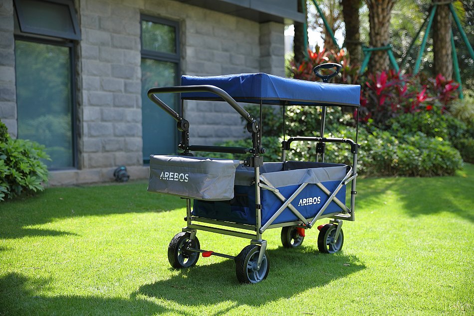 Housse De Protection Pour Chariot Pliant – Tissu Oxford 210D Imperméable – 97x56x51 Cm – Protection Contre Pluie, Soleil, Poussière