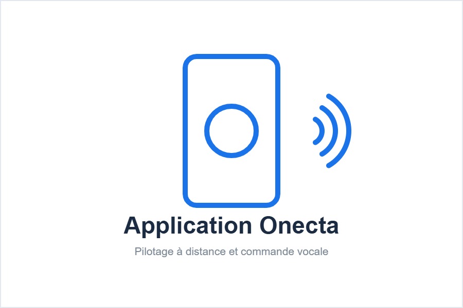 Application Onecta de pilotage de la pompe à chaleur Daikin style=