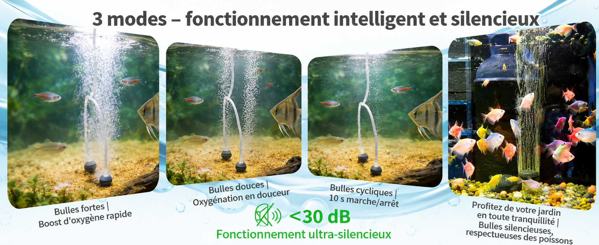 3 modes d’aération