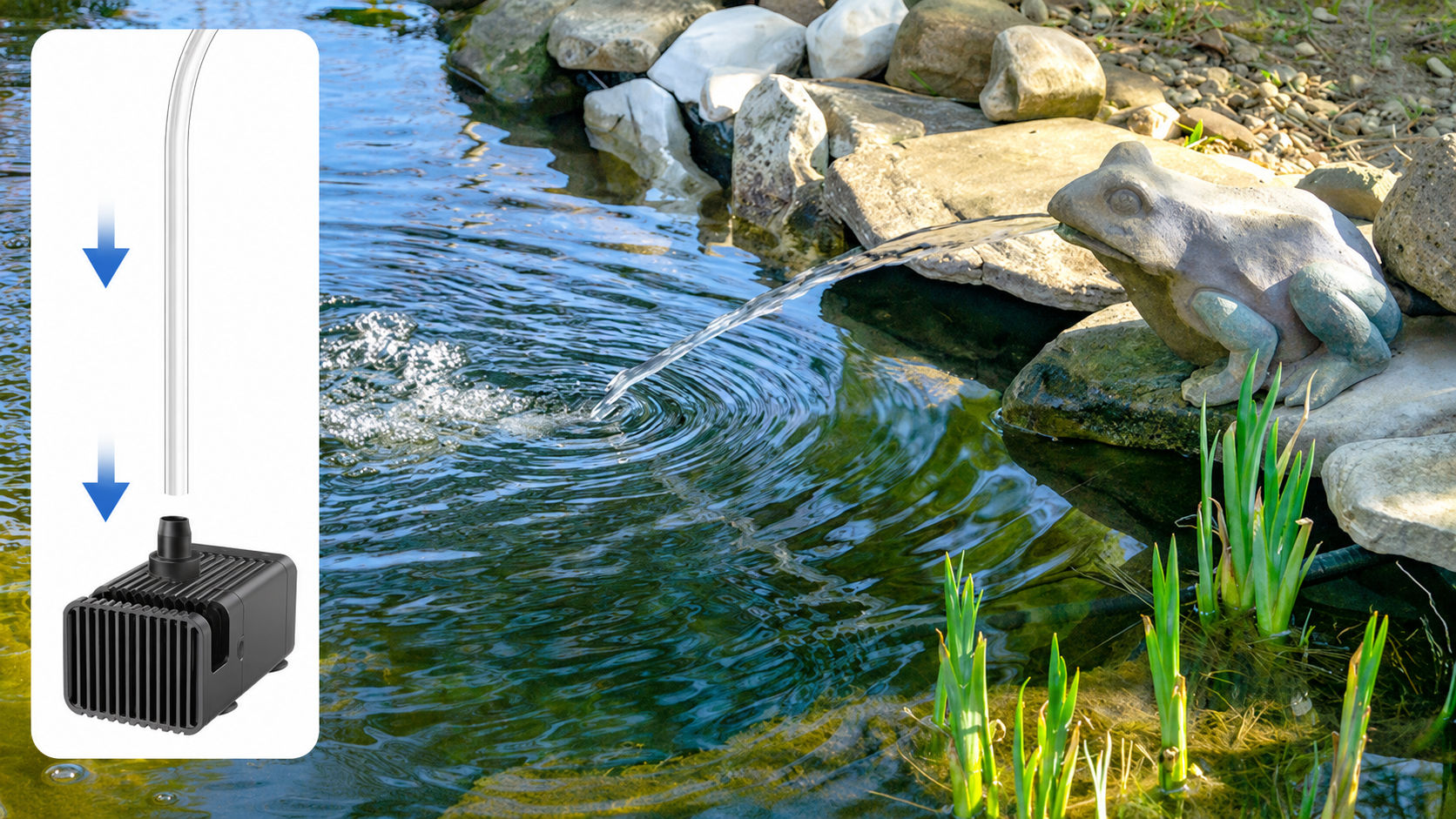 Tuyau transparent pour jeux d’eau
