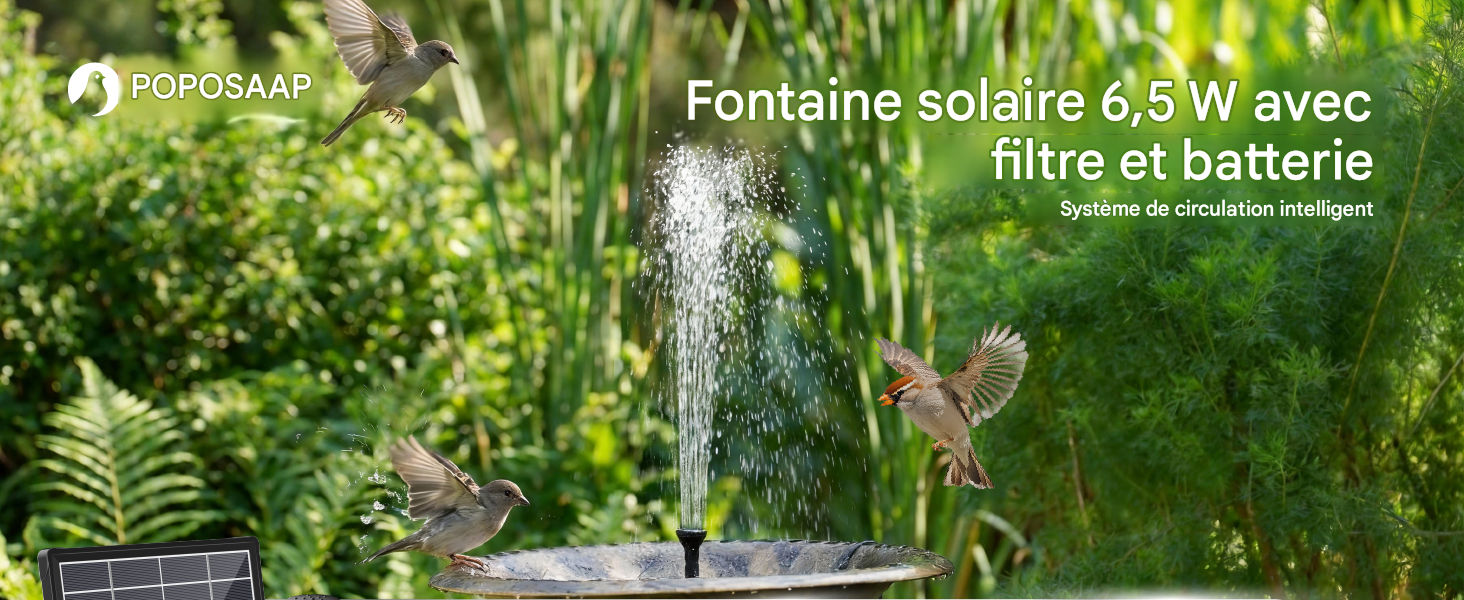 POPOSOAP Fontaine solaire image 1