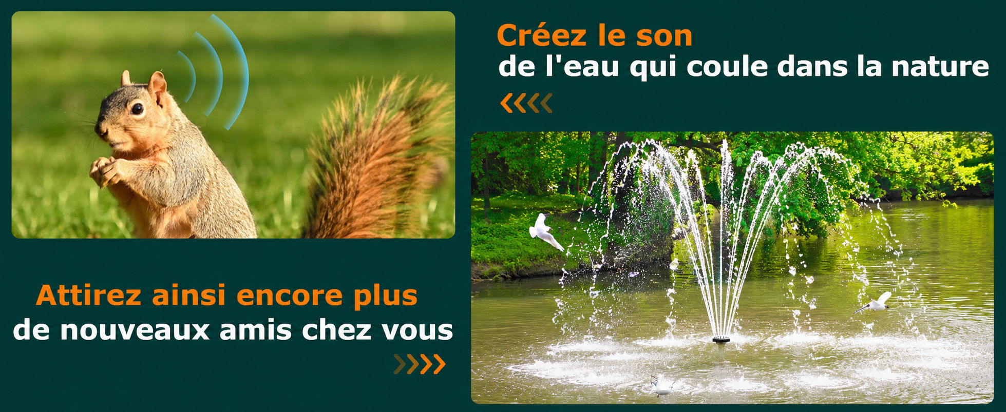 Flux d’eau naturel