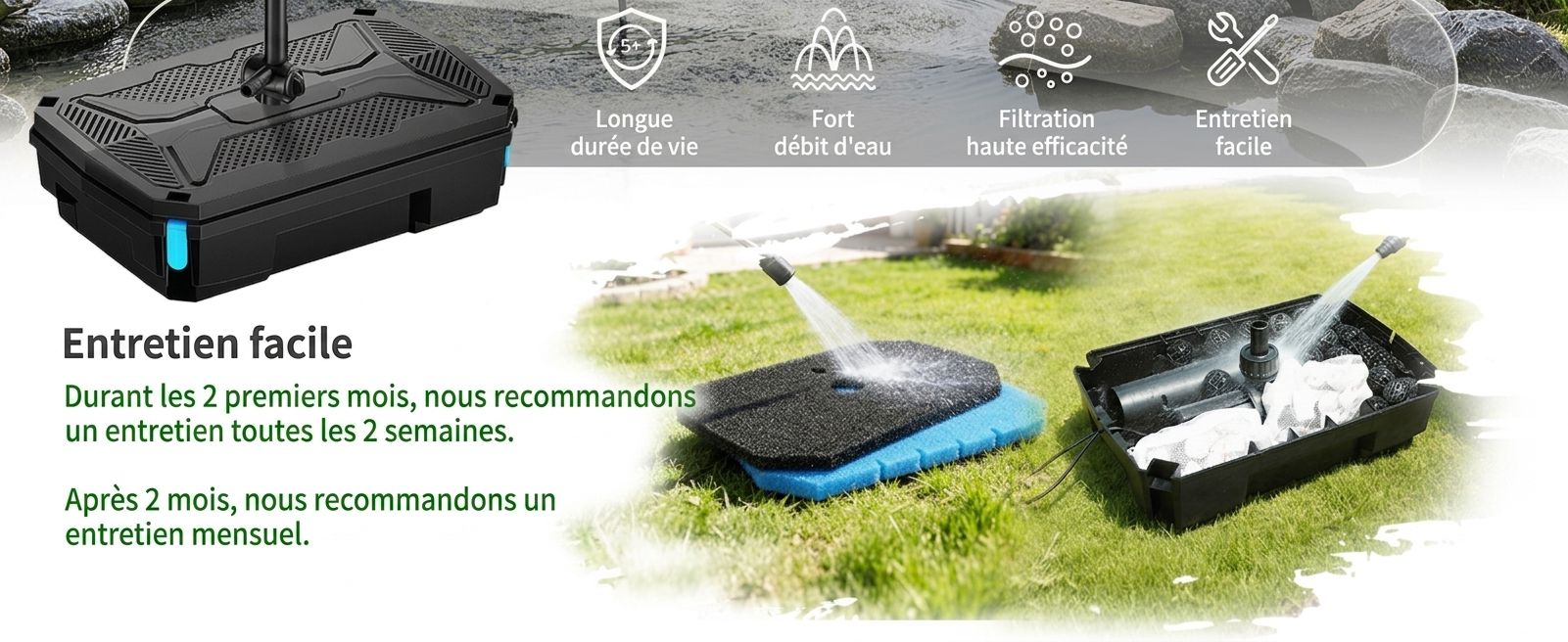 Filtration 4 étapes