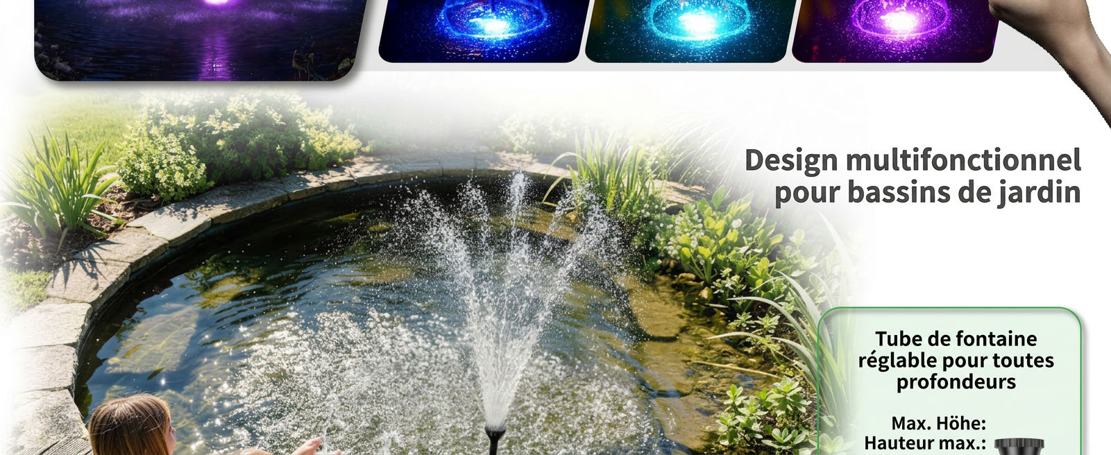 Design réglable et flexible