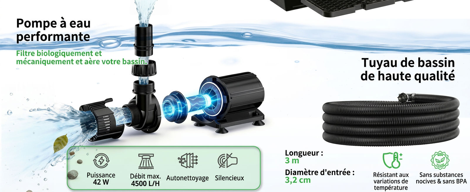 Pompe Silencieuse