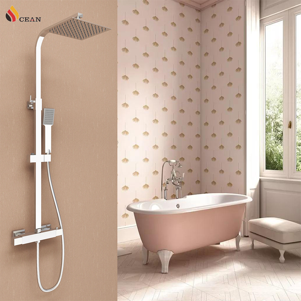 DOCCIA DOCCINO DOCCETTA SOFFIONE CON LACCIO DH E STAFFA PER BAGNO