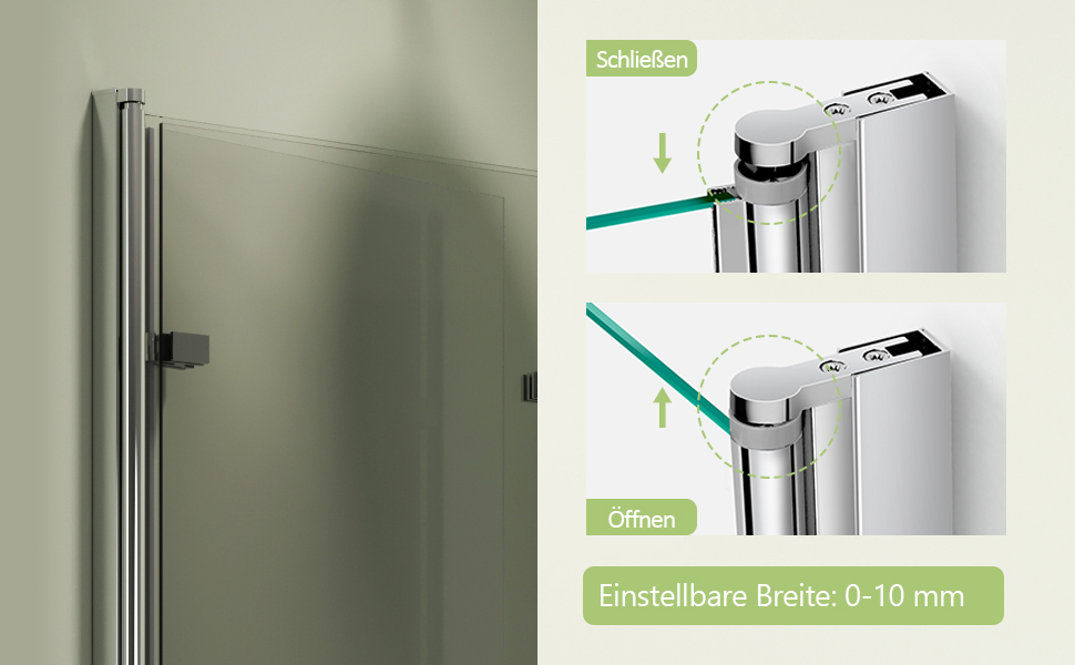Badewannenfaltwand 3