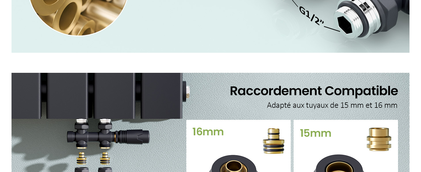Vanne thermostatique S'AFIELINA