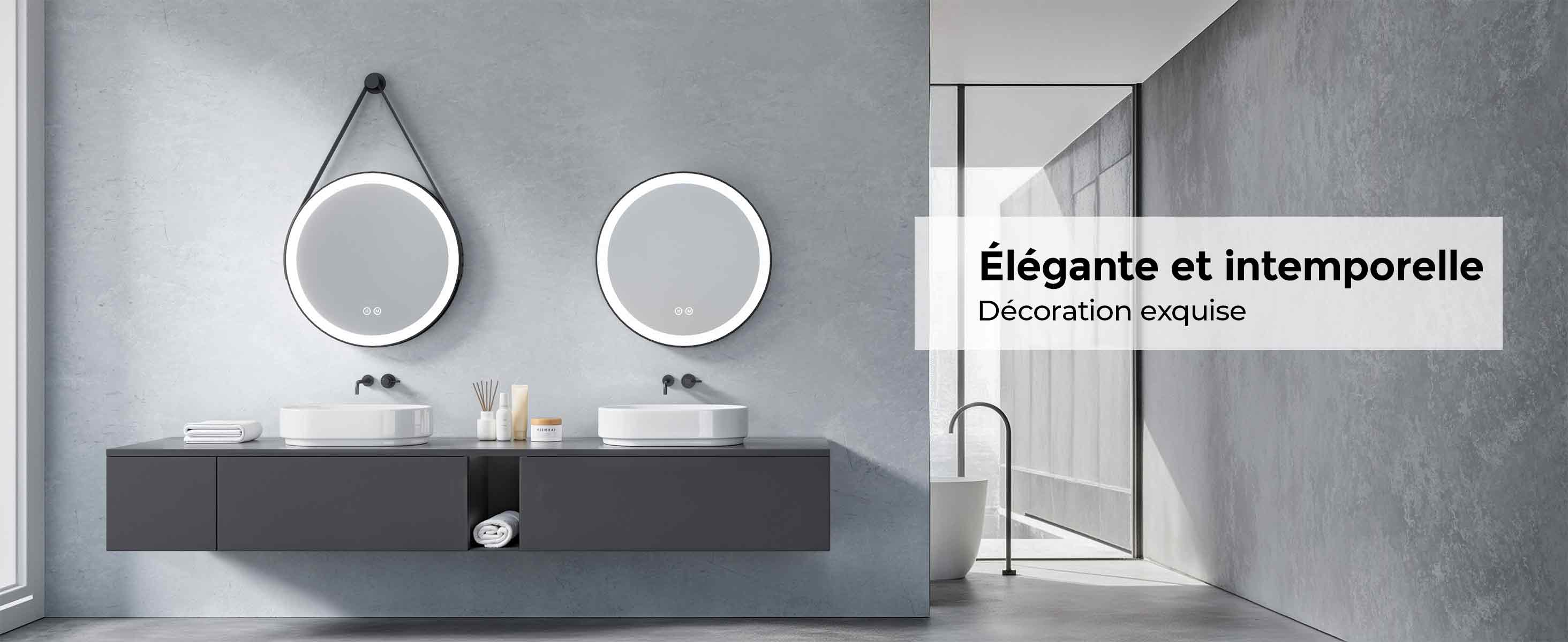 Miroir LED Rond Heilmetz