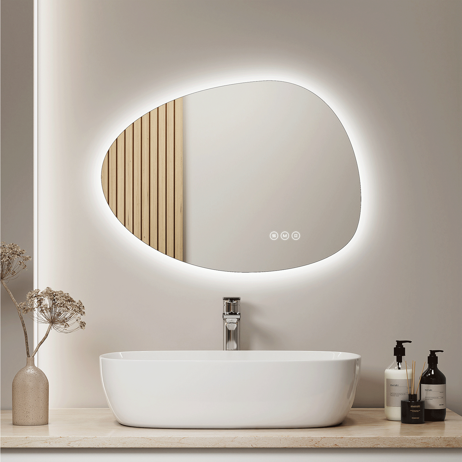 S'AFIELINA Bathroom LED Mirror