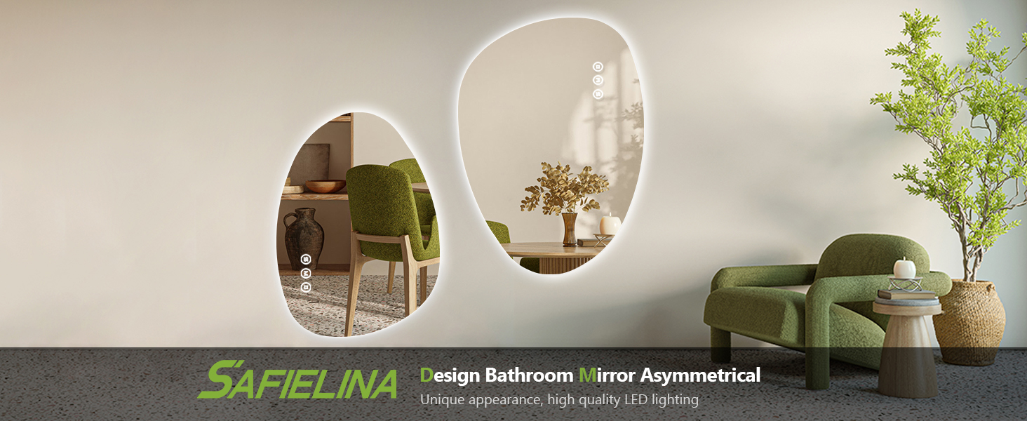 S'AFIELINA Bathroom LED Mirror