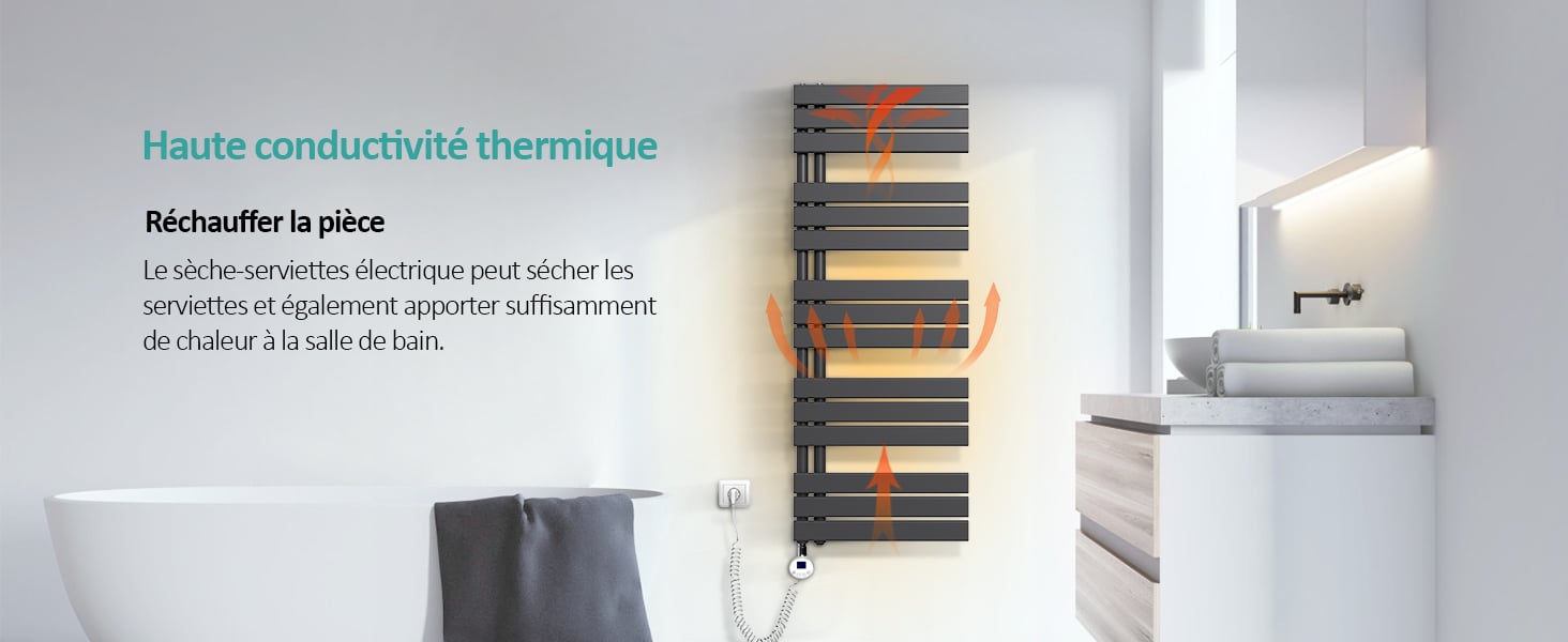 EMKE Sèche-Serviettes Électrique Avec élément Chauffant Thermostat, Sèche-serviettes électrique Panneau Avec Baguette Chauffante Avec Minuterie, Anthracite 762x400mm 400W -Atlantic Magasin AAHKMJXYDAFdJAOAIMEbOAch w4SKIVBZGirDEcZFmriXMm0 DhPSmxDGEb5B5327Iei195NR65lftiGSoKCA6Ann7CgXyMenkuY47D 1hgT2SKqXcTYGJjXkb89NOvZSxn ZOL6jp3gg7pQgA7sub3