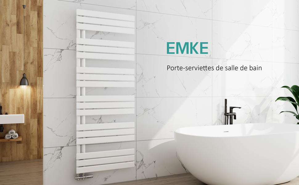 EMKE Sèche-serviettes à Eau Chaude Panneau Plat, Sèche-serviettes Connexion Latérale Pour, Blanc 762x600mm 479Watts -Atlantic Magasin AAHKMJXYDAFdJAOAIMEbOAch w4SKIVBZGirDEcZFmriXMm0 DhPSmxDGEb5B5327Iei195NR65lftiGSoKCA6AnsTTpOkGMISvzxOsb