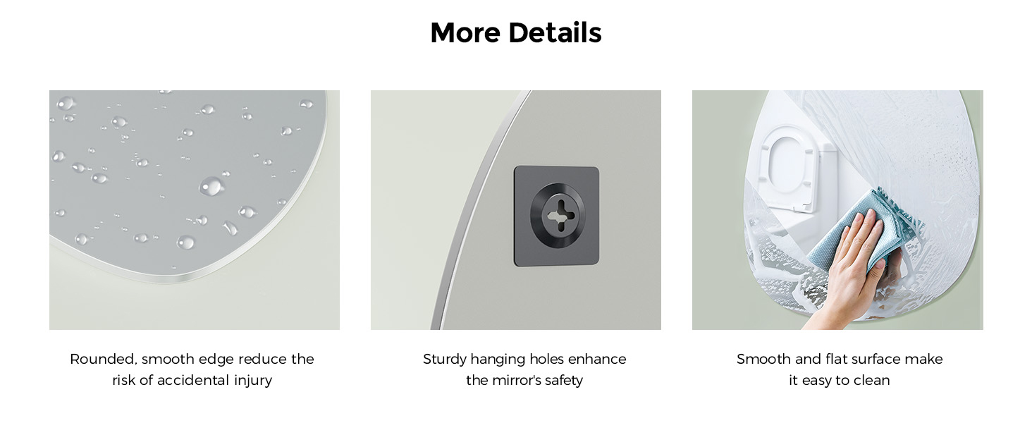 S'AFIELINA Asymmetrical Wall Mirror