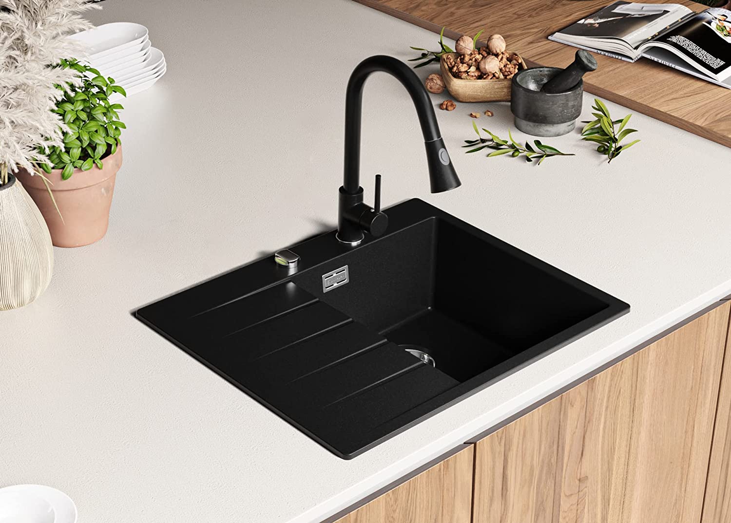 Evier Cuisine Graphite, 62 X 50 Cm, Evier En Granit 1 Bac + Kit De Vidage, Evier A Encastrer Sydney 620 De Primagran -Promos Gout Cuisine Boutique AAHKMJXYDAFdJAOAIMEbOAch y5VJsSag EfXZOKqNztT5 j KYfxQ5Esurszx GHX PH88yu4cha8Sl lGhuwYofIEGeeCSgioVA53MW tNSaFxaFfxNrOOrEsRQGt mqI=