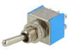 TSX203 | Interruptor: de palanca; Posiciones: 3; DP3T; ON-OFF-ON; 3A/250VCA