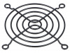FG-08-BK | Carcasa; 80x80mm; Mat: metal; Fijación: tornillo; Color: negro