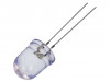49378-DI | LED; 10mm; blanco frío; 30000÷37000mcd; 30°; Frente: convexo
