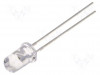 WW05A3SRP4-N | LED; 5mm; rosso; 8200÷10600mcd; 15°; Parte anteriore: convessa