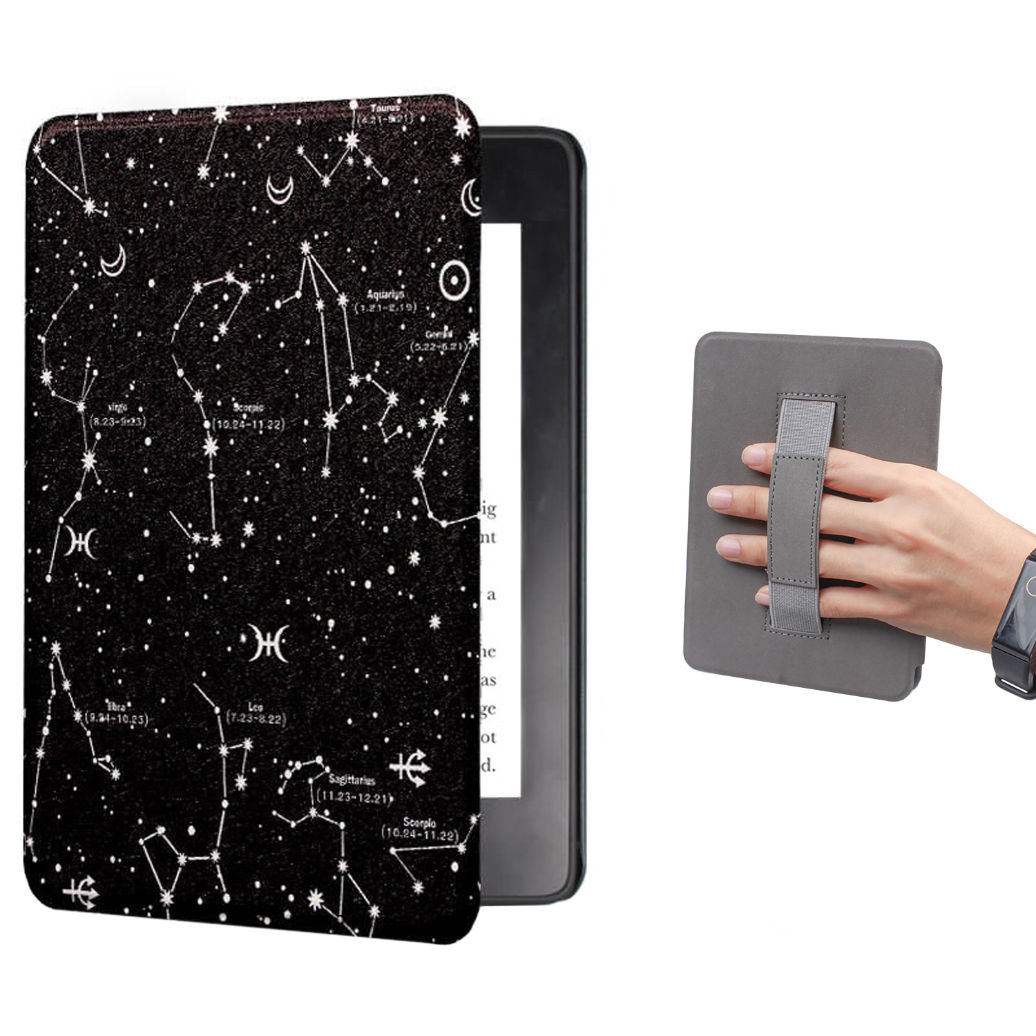 Custodia Fintie Con Stand Per Kindle Paperwhite 11° Gen 2021 – Con Slot Per Schede E Cinturino - Foto 3